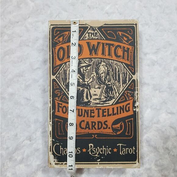 Book shaped storage box The Old Witch Fortune Telling Cards - Picture 10 of 11